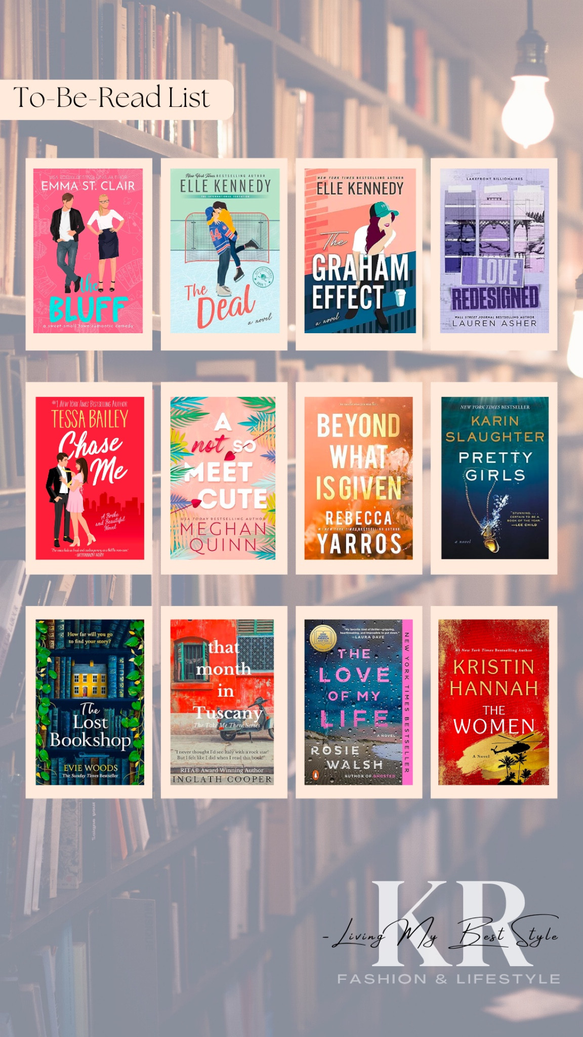 Some new spring reads to add to your TBR list! ❤️

#LTKSeasonal #LTKhome #LTKtravel