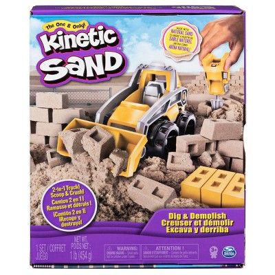 Kinetic Sand Dig &#38; Demolish | Target