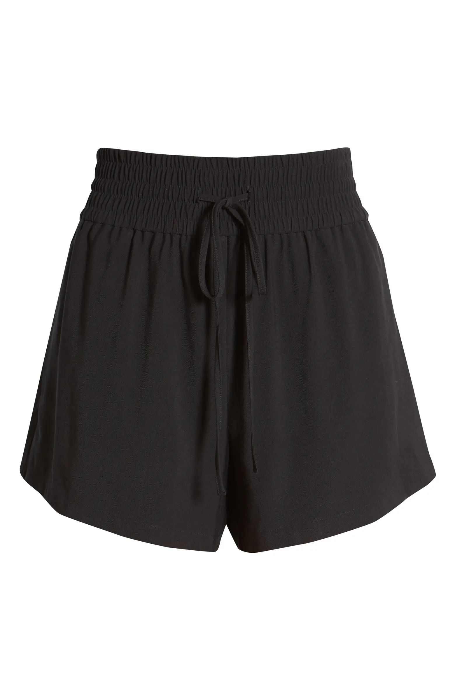 Open Edit Tie Waist Pull-On Shorts | Nordstrom | Nordstrom
