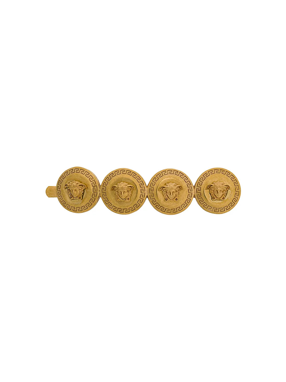 Medusa coin hair clip | Farfetch Global