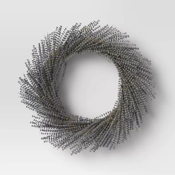 Lavender Preserved Wreath - Threshold™ | Target