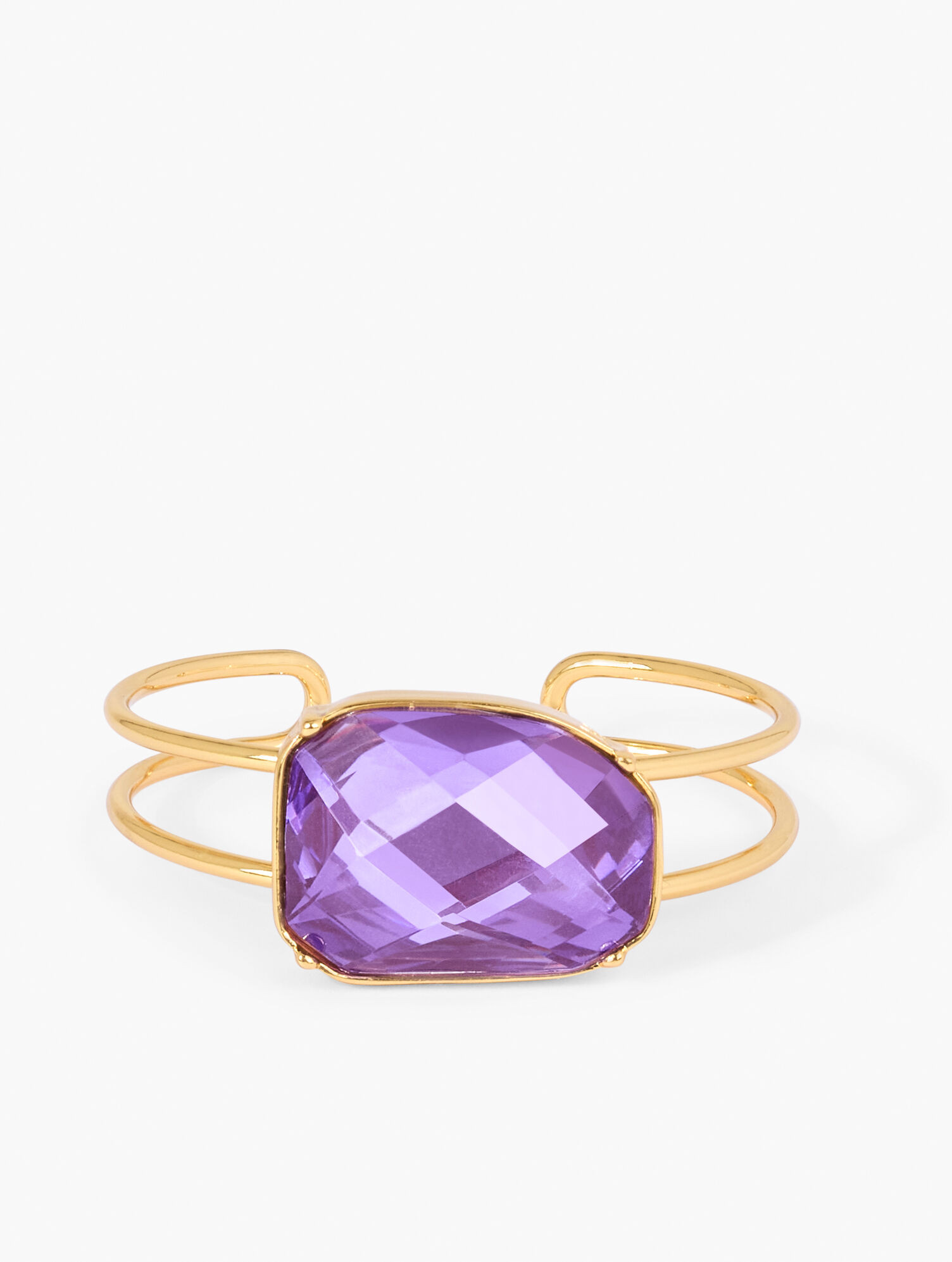 Checkerboard Stone Cuff Bracelet | Talbots