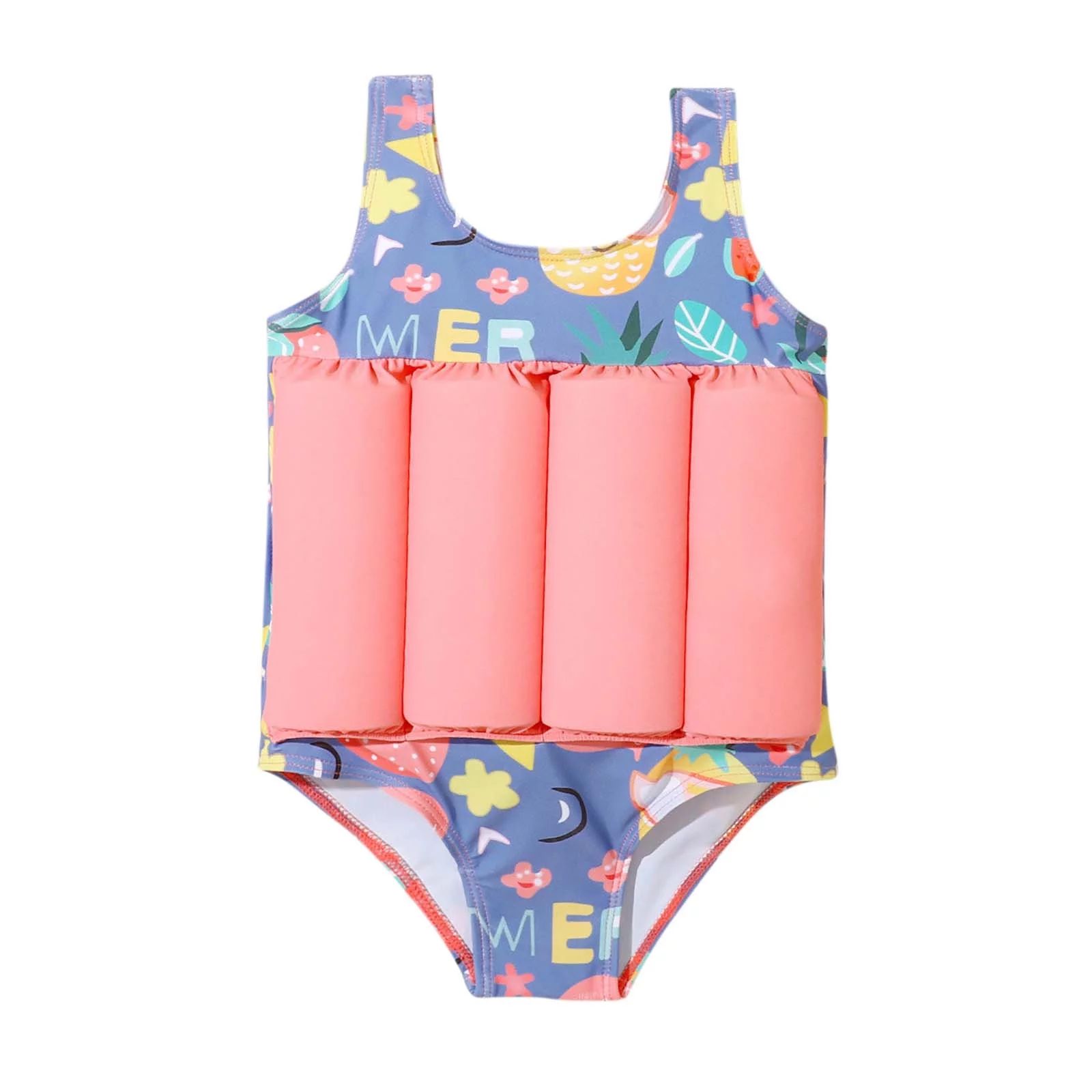 Leutsin Kids Float Suit Girls Swim Vest Toddlers Floatation Swimsuits with Adjustable Buoyancy Ba... | Walmart (US)