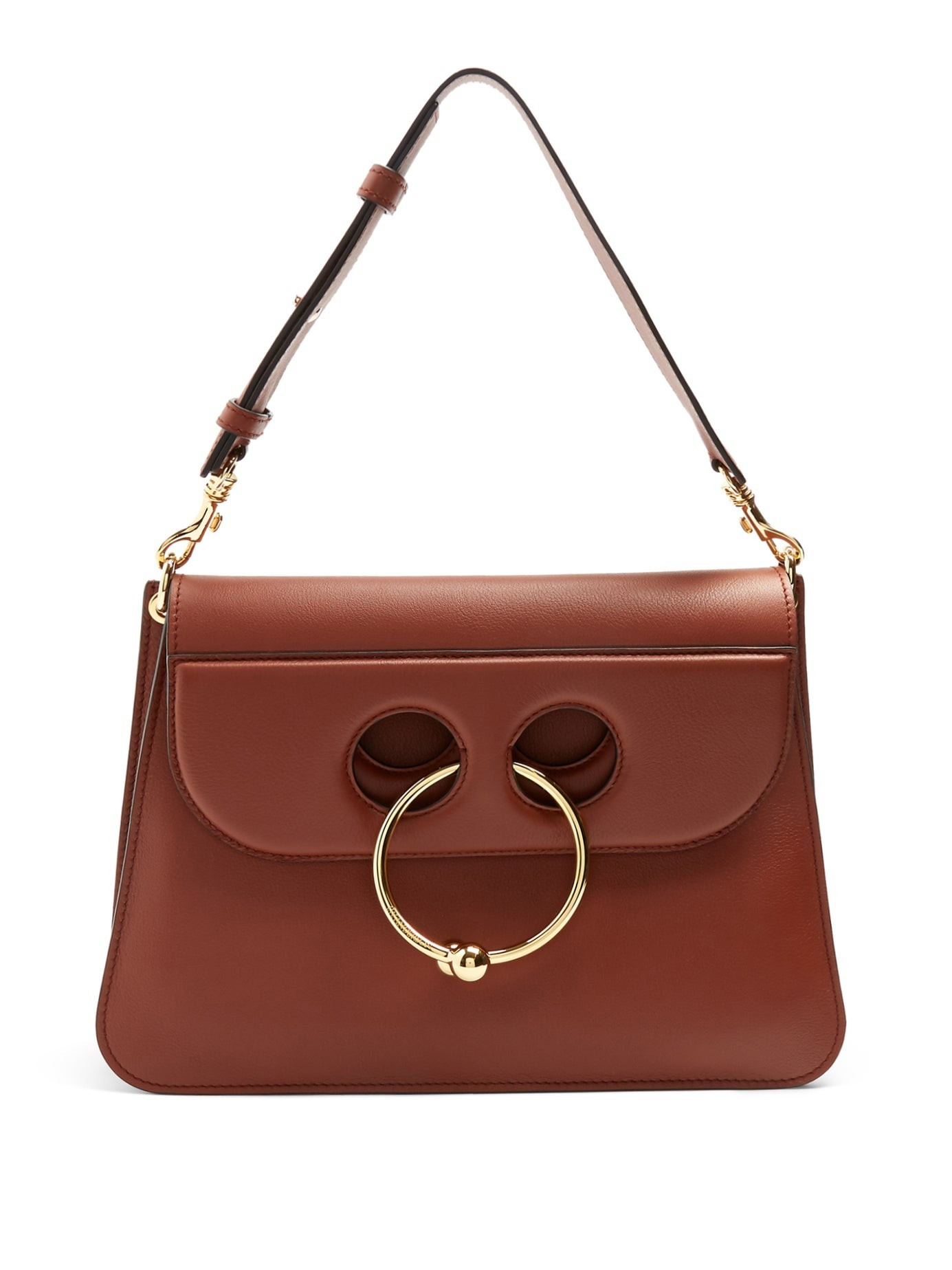 Pierce medium leather shoulder bag | Matches (US)