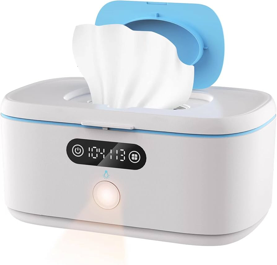 Bellababy Wipe Warmer with Night Light for Diaper Changes, with Car Charger for Portable use, Con... | Amazon (CA)