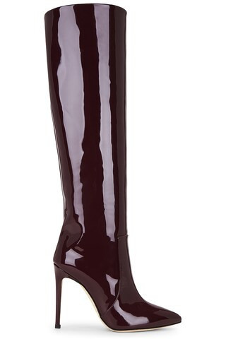 Paris Texas Stiletto 105 Boot in Burgundy | FWRD 