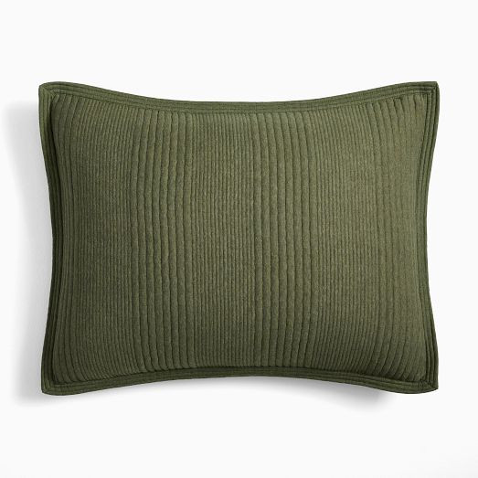 Cotton Cloud Jersey Duvet Cover & Shams | West Elm (US)