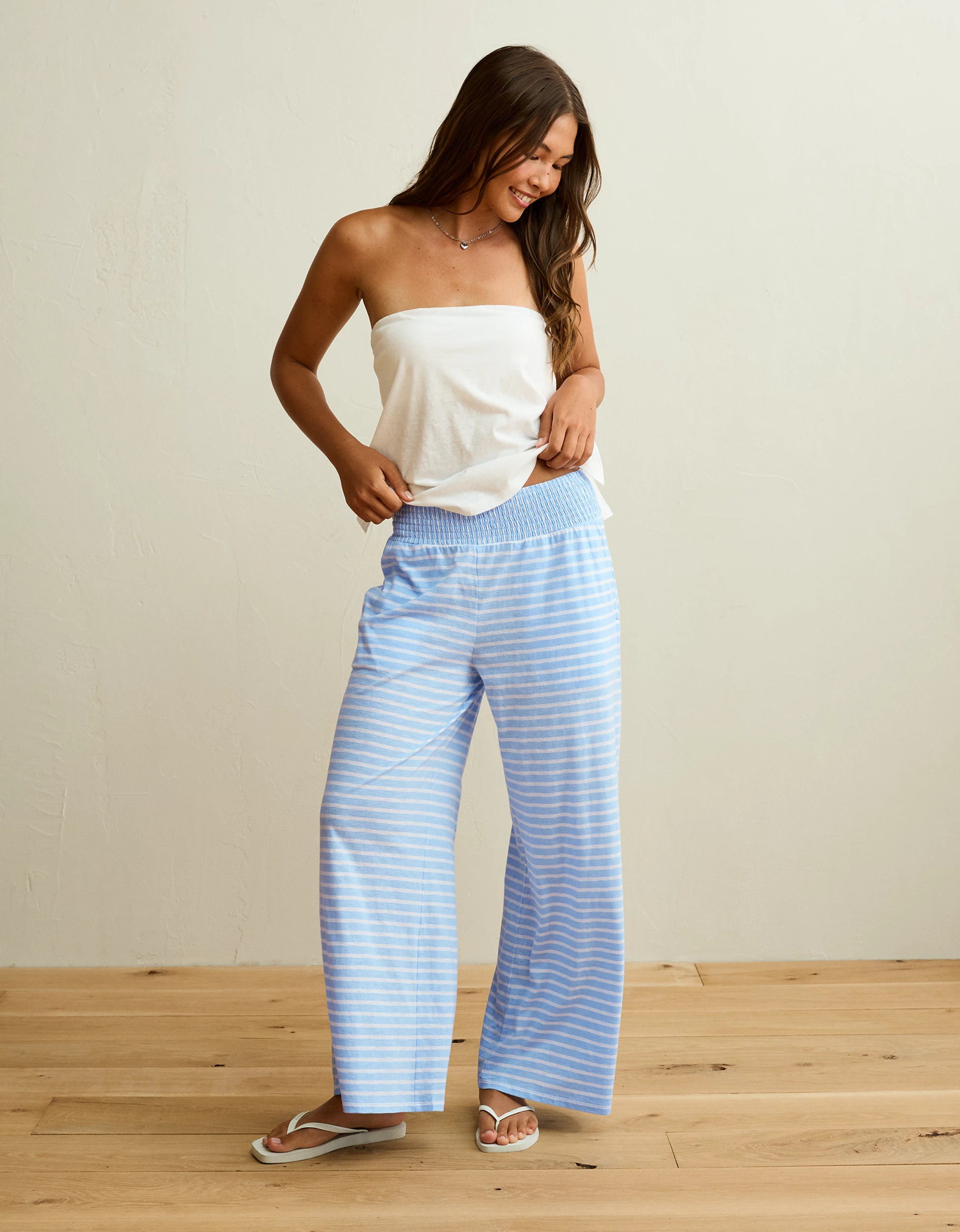 AE Sunchaser Knit High-Waisted Pant | American Eagle Outfitters (US & CA)