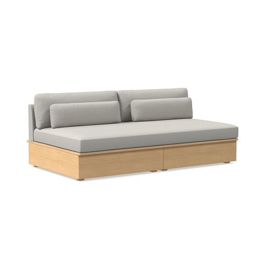 Harwood Armless Storage Sofa (75") | West Elm (US)