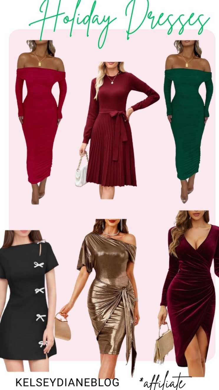 How stunning are these holiday dresses from Amazon?! I love the bows and Metallica for holidays! 

#LTKdresses #LTKholiday #LTKwinter