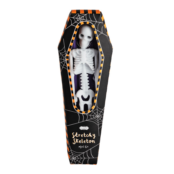 White Stretchy Skeleton | Mud Pie