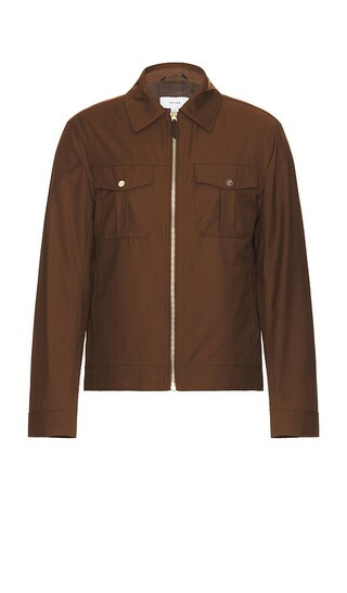 Tucker Zip Through Trucker Jacket in Toffe | Revolve Clothing (Global)