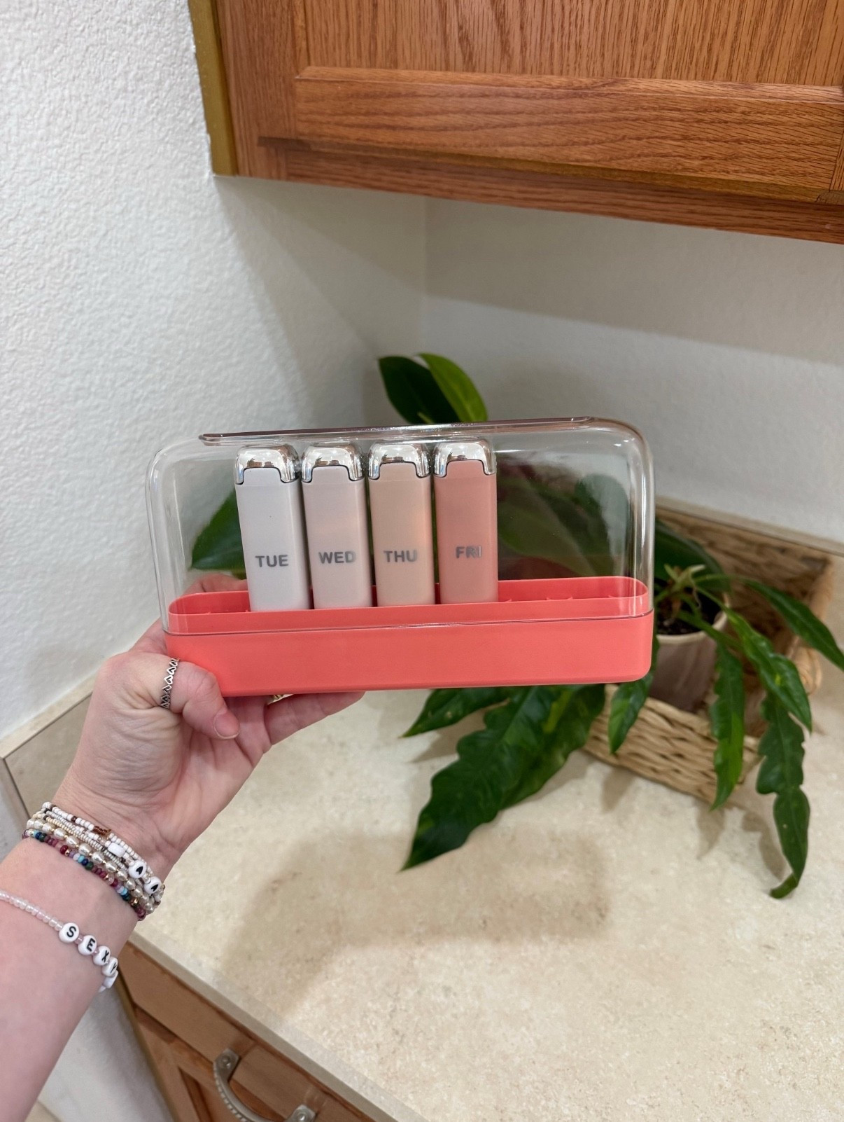 Vitamin Pill Organizer 3X a Day for Women – Weekly Pill Organizer,Detachable Pill Box 7 Day

#LTKTravel #LTKmorningroutine #LTKselfcare