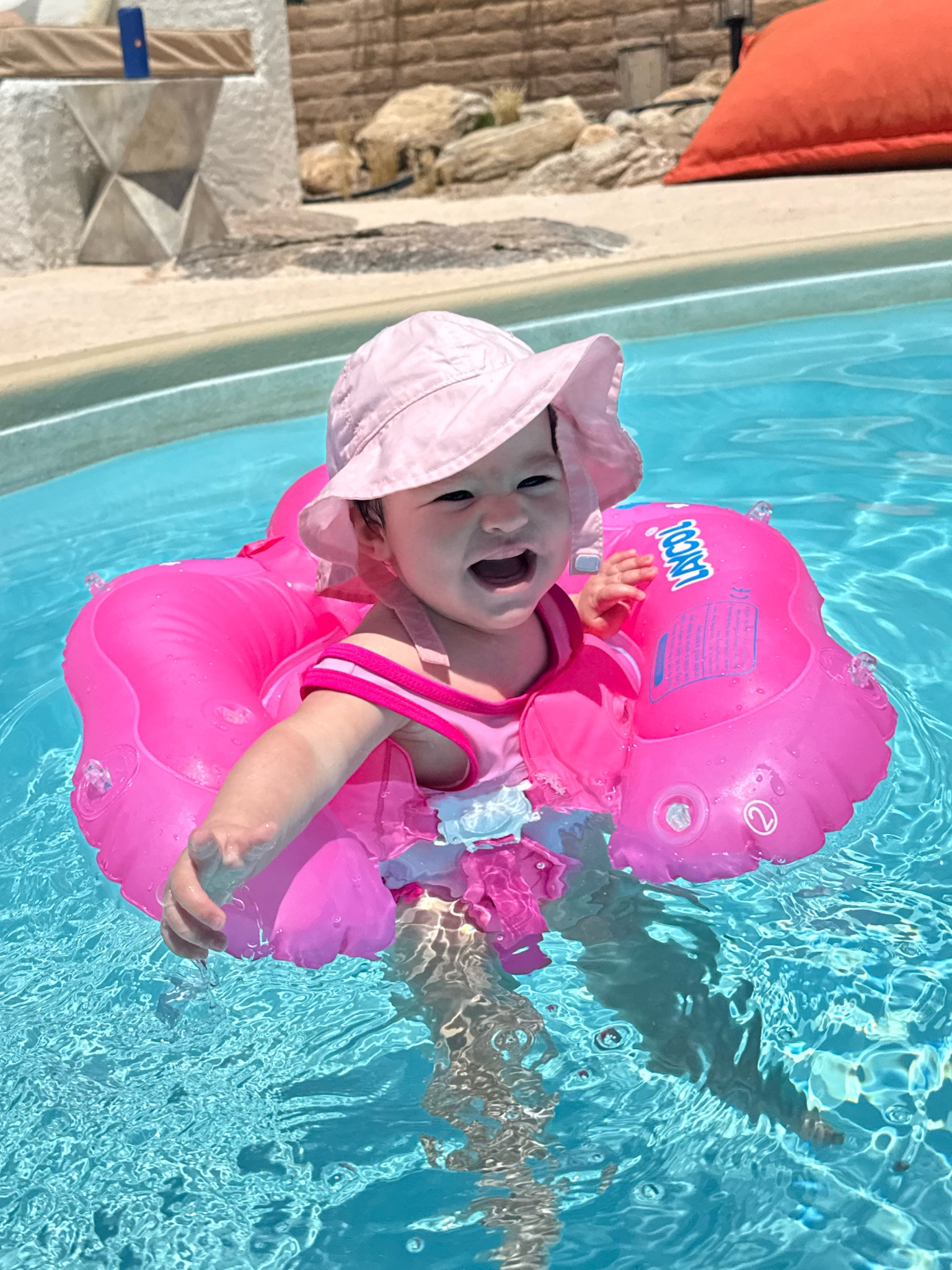 This Floatie we found at our Mothers Day air bnb was AMAZING for Laguna. She loved every second of it! It was a little big for her at 8months and 20lbs but still did the job :) 

#LTKSwim #LTKKids #LTKBaby