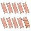 OLYCRAFT 10pcs Portable Tangle-Free Jewelry Organizer 1x2.6x0.1 Inch Rectangle Tangle-Free Neckla... | Amazon (US)