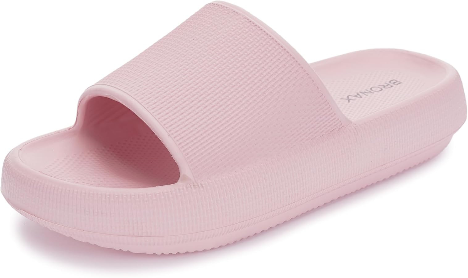 BRONAX Pillow Slippers for Women and Men | House Slides Shower Sandals | Cushioned Thick Sole | Amazon (US)