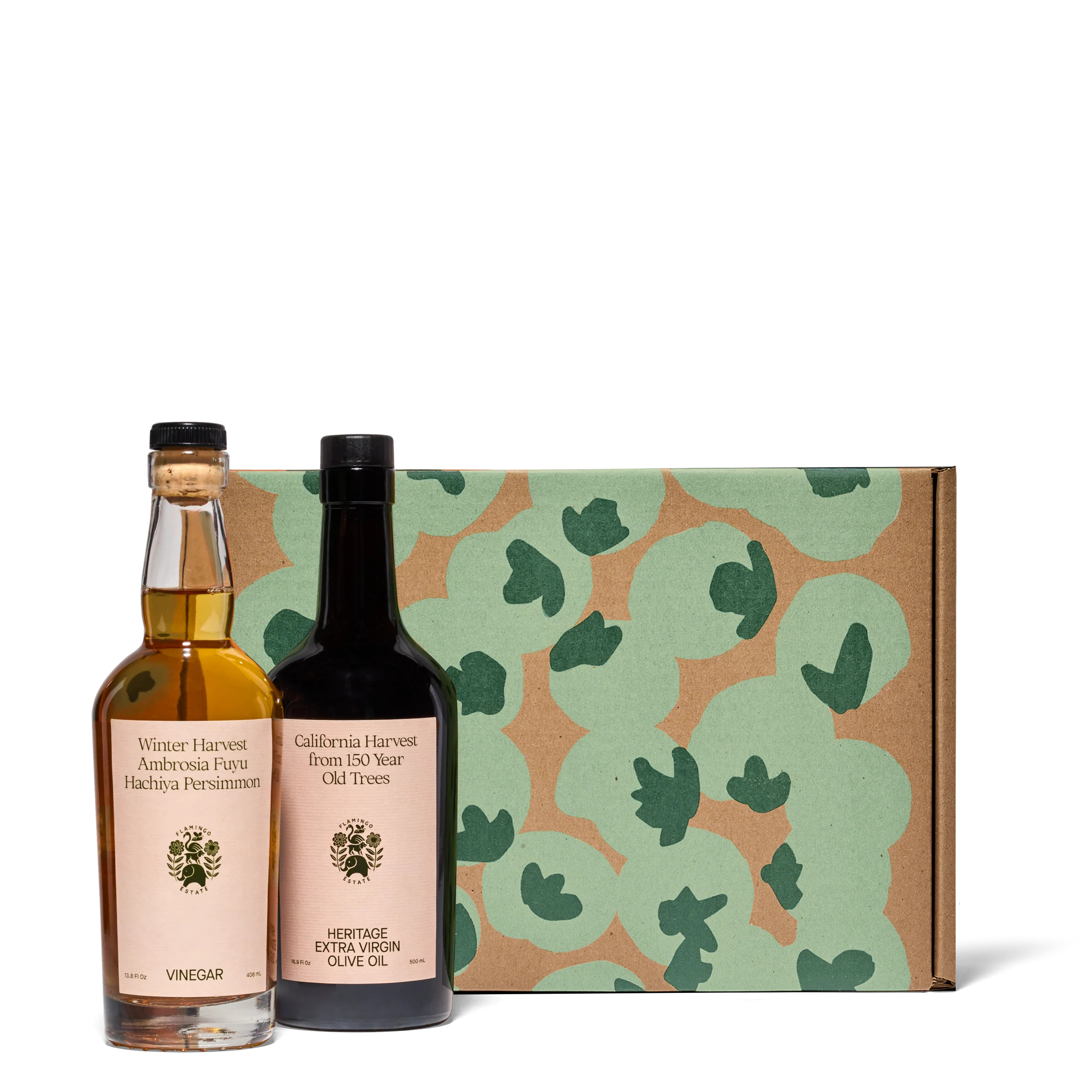 Olive Oil & Fuyu Persimmon Vinegar | Flamingo Estate