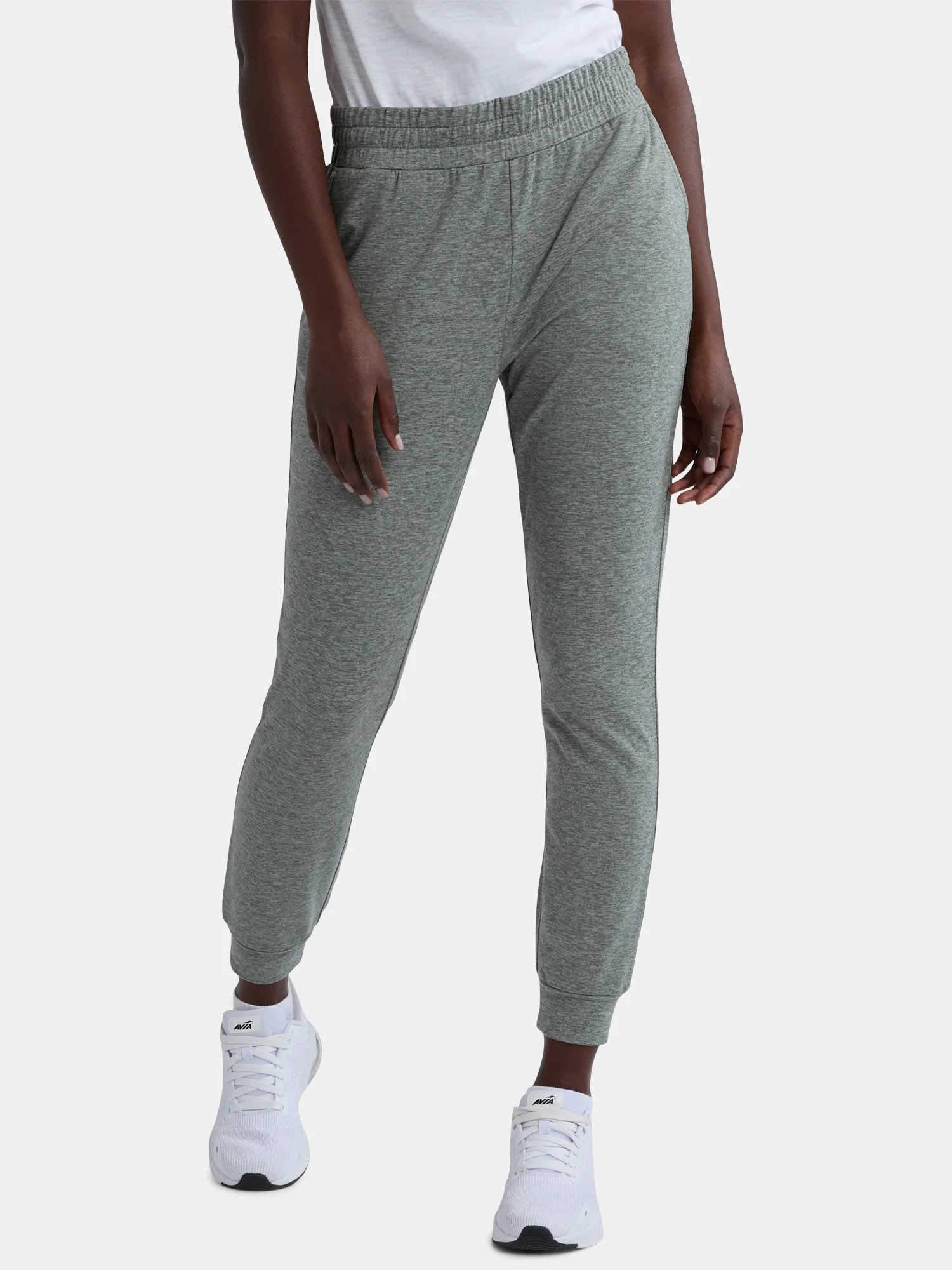 Athletic Works Women's and Women's Plus ButterCore Jogger Pants, Sizes XS-4X | Walmart (US)