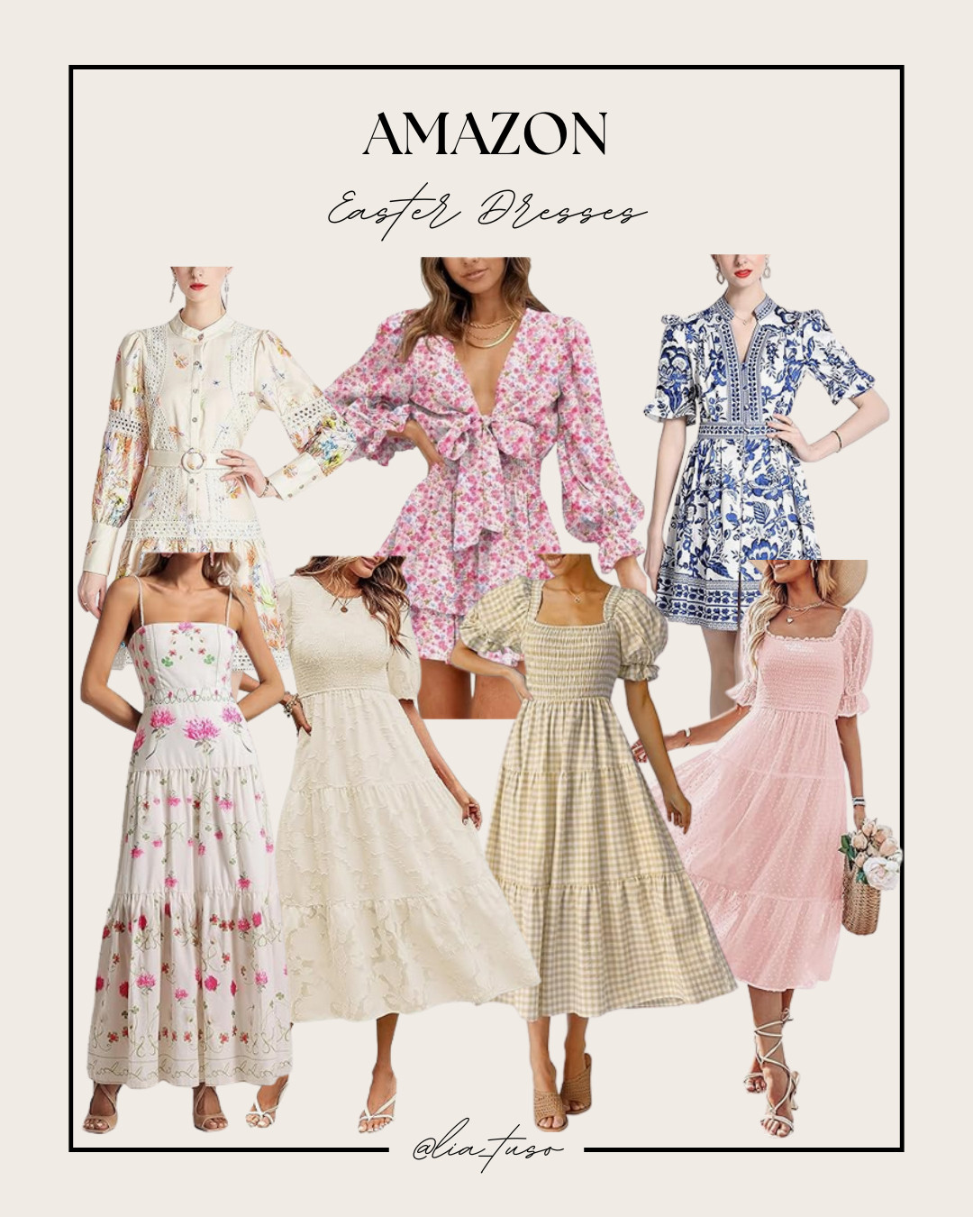  Spring colors, cute styles, and easy Amazon finds - what’s not to love? 🌸🐰 These Easter dresses are perfect for brunch, church, or celebrating with family. Tap to shop your favorite look! ✨💗

#EasterStyle #SpringFashion #EasterDresses

 

#LTKSeasonal #LTKStyleTip