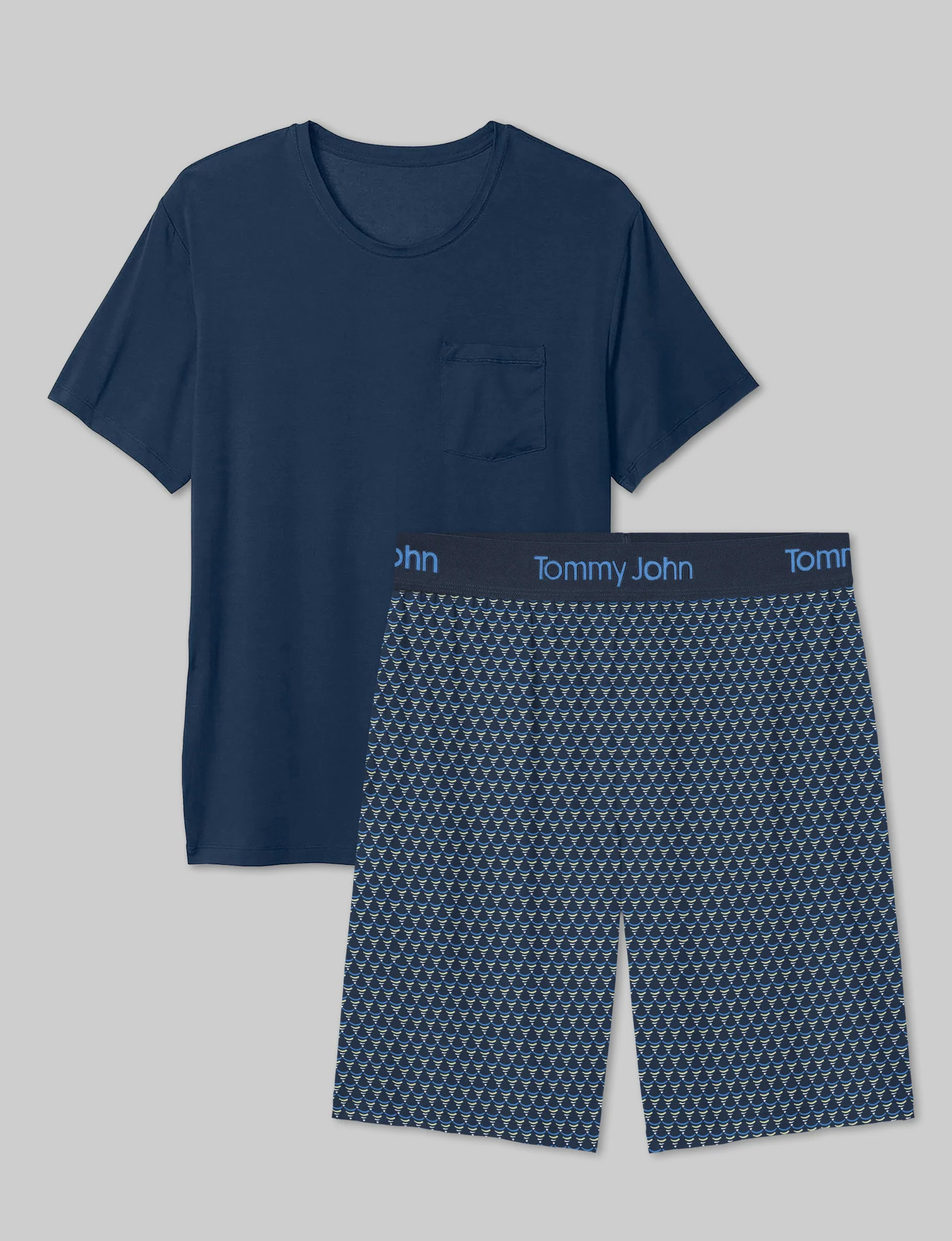 Second Skin Sleep Pocket Tee & Short Set | Tommy John
