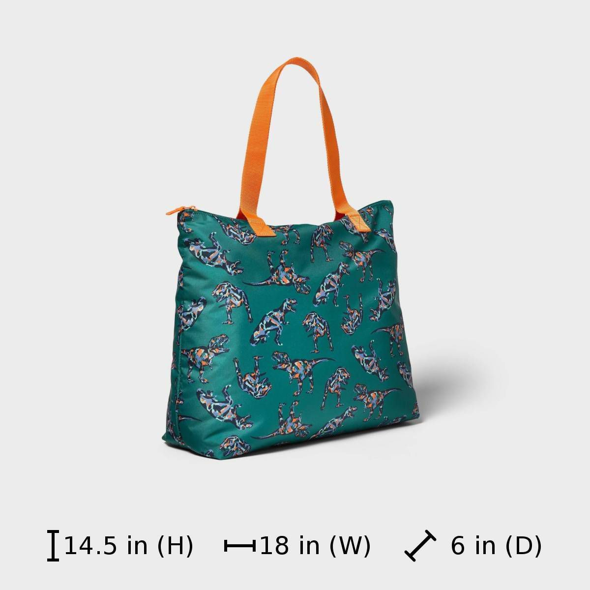 Kids' All Season 14.5" Tote Bag - Cat & Jack\u2122 Dino | Target