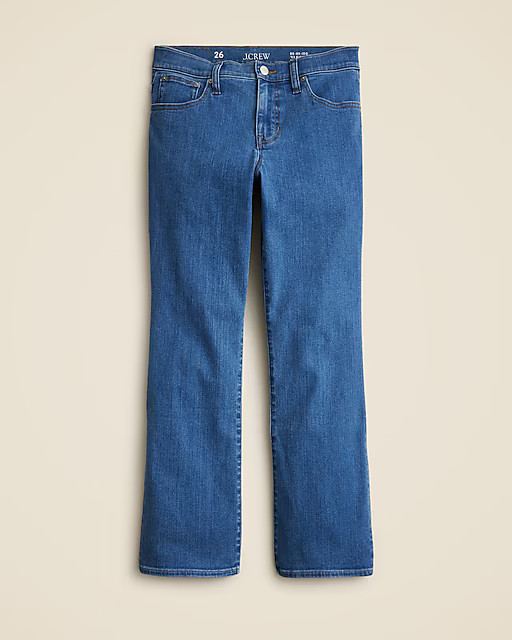 Petite mid-rise kickout jean | J. Crew US