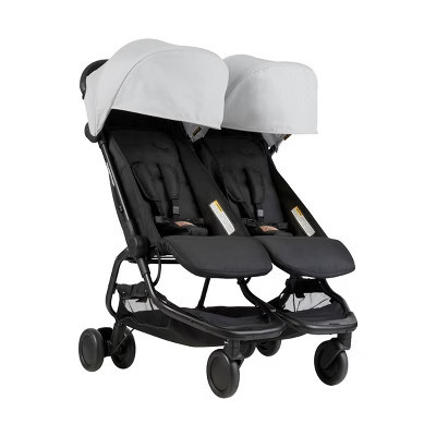 Mountain Buggy Nano Duo Stroller in Silver | Target