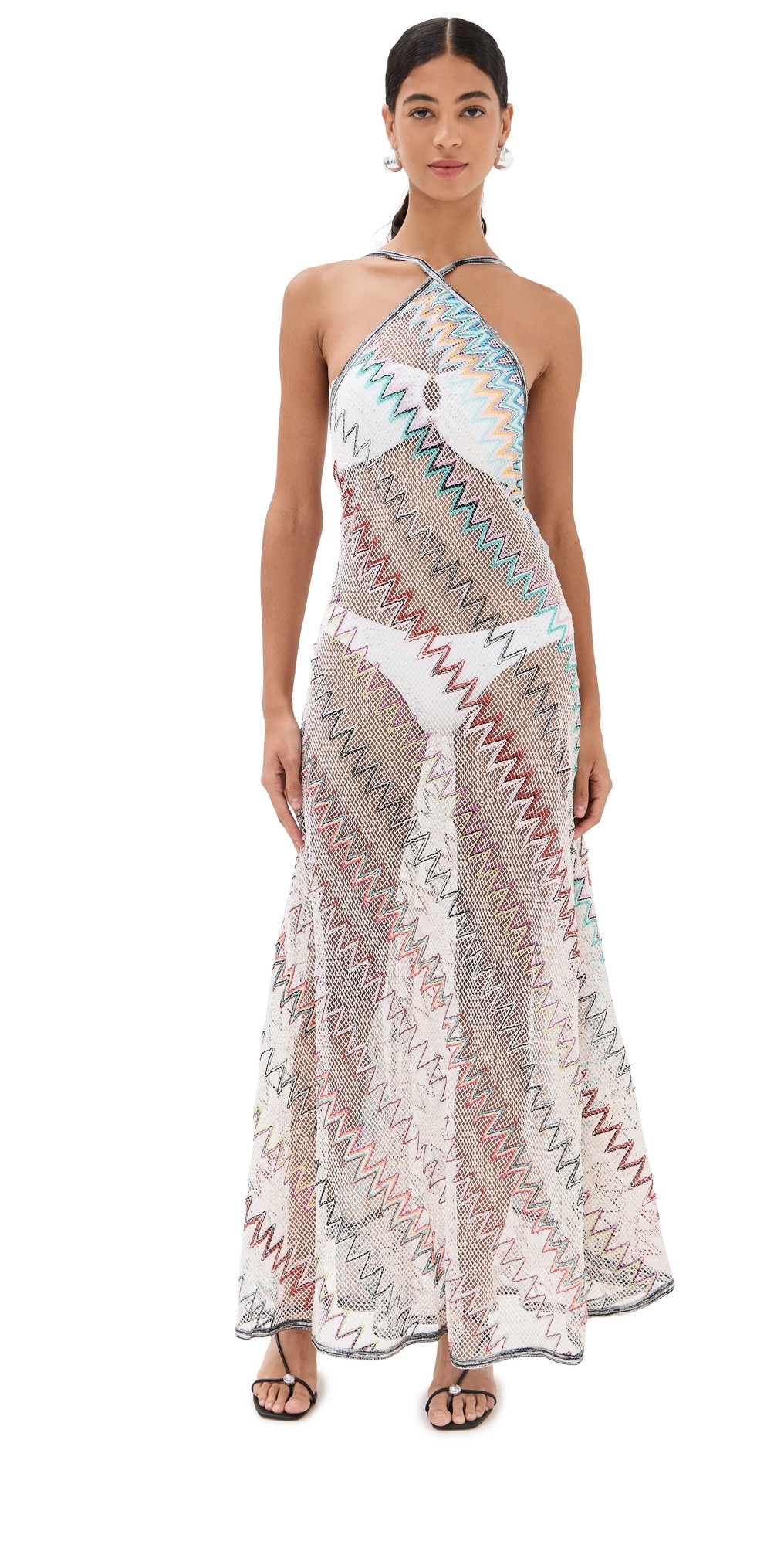 Missoni Long Cover Up Dress Multicolor 46 | Shopbop
