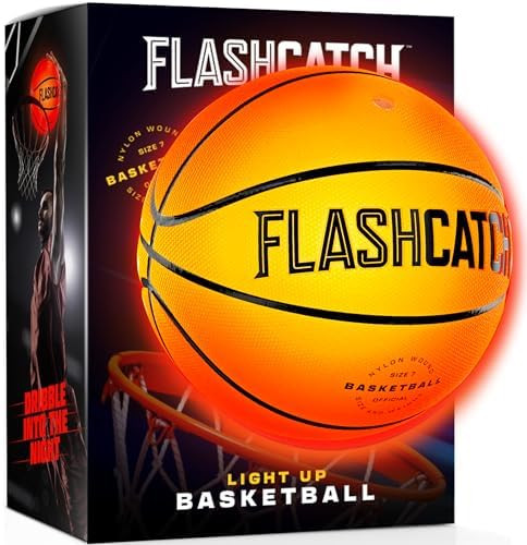 Light Up Basketball - Glow in The Dark - Sports Gear Accessories Gifts for Boys 8-15+ Year Old - ... | Amazon (US)