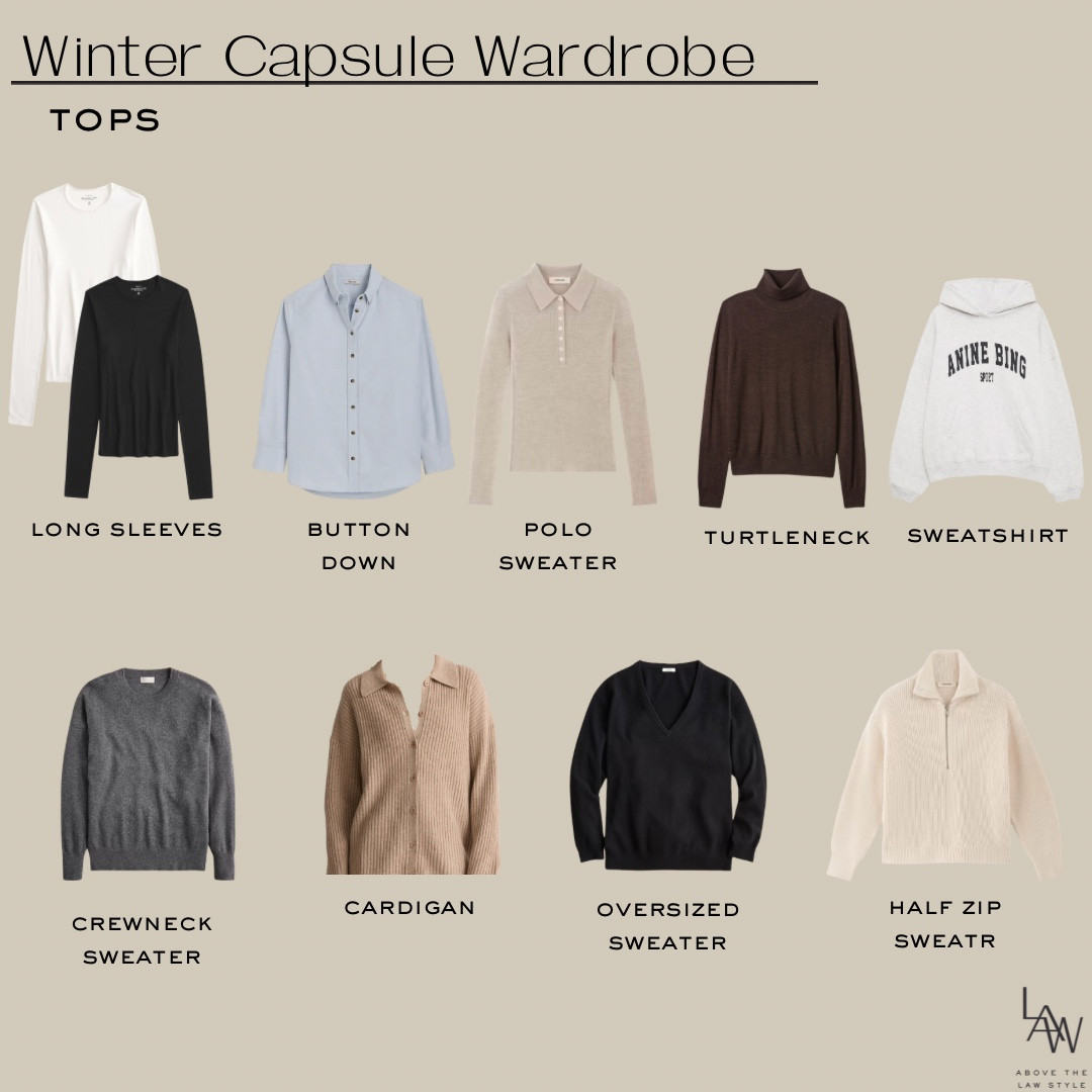 Winter Capsule Tops

#LTKFindsUnder50 #LTKFindsUnder100 #LTKStyleTip