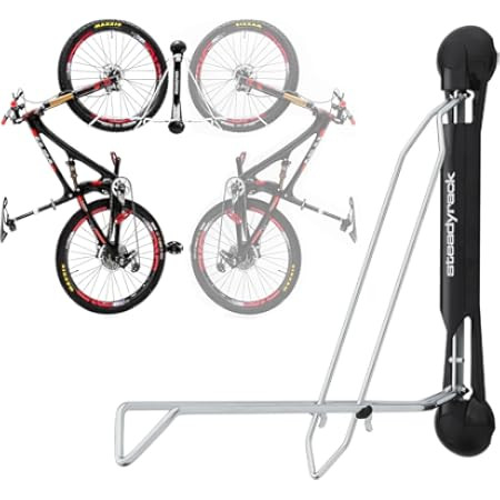 Steadyrack Bike Rack for Mountain Bikes - The Original Wall Mounted Vertical Bike Storage - Fits ... | Amazon (US)