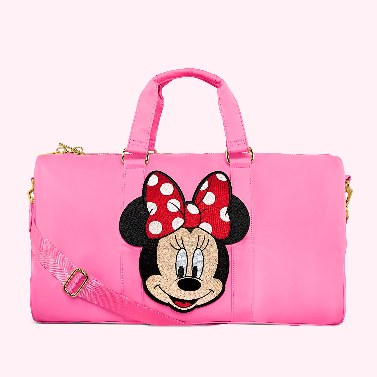 Disney Minnie Mouse Bubblegum Pink Duffle Bag | Stoney Clover Lane | Stoney Clover Lane