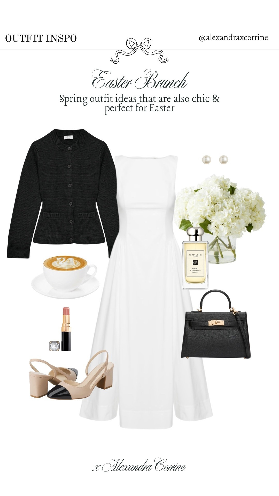 Easter brunch 🥂 spring outfit ideas that are also chic & perfect for Easter 🤍

Spring outfit inspo, outfit ideas, Easter outfit of the day, ootd, Easter holiday, Easter dresses, chic outfit inspo, white dress, cardigan 

#LTKSeasonal #LTKootd