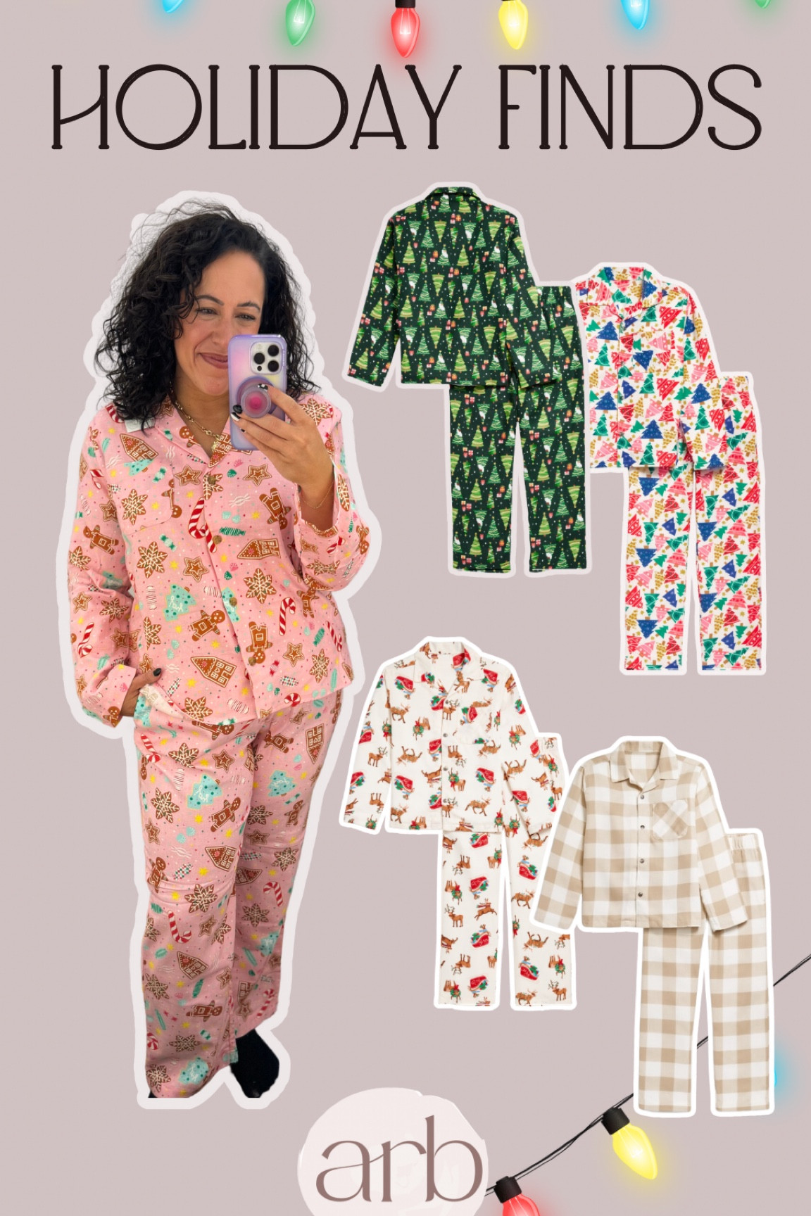 Holiday outfits for the fam! Love the holiday pajamas from Old Navy! Under $30 

#LTKFindsUnder100 #LTKSeasonal #LTKMidsize