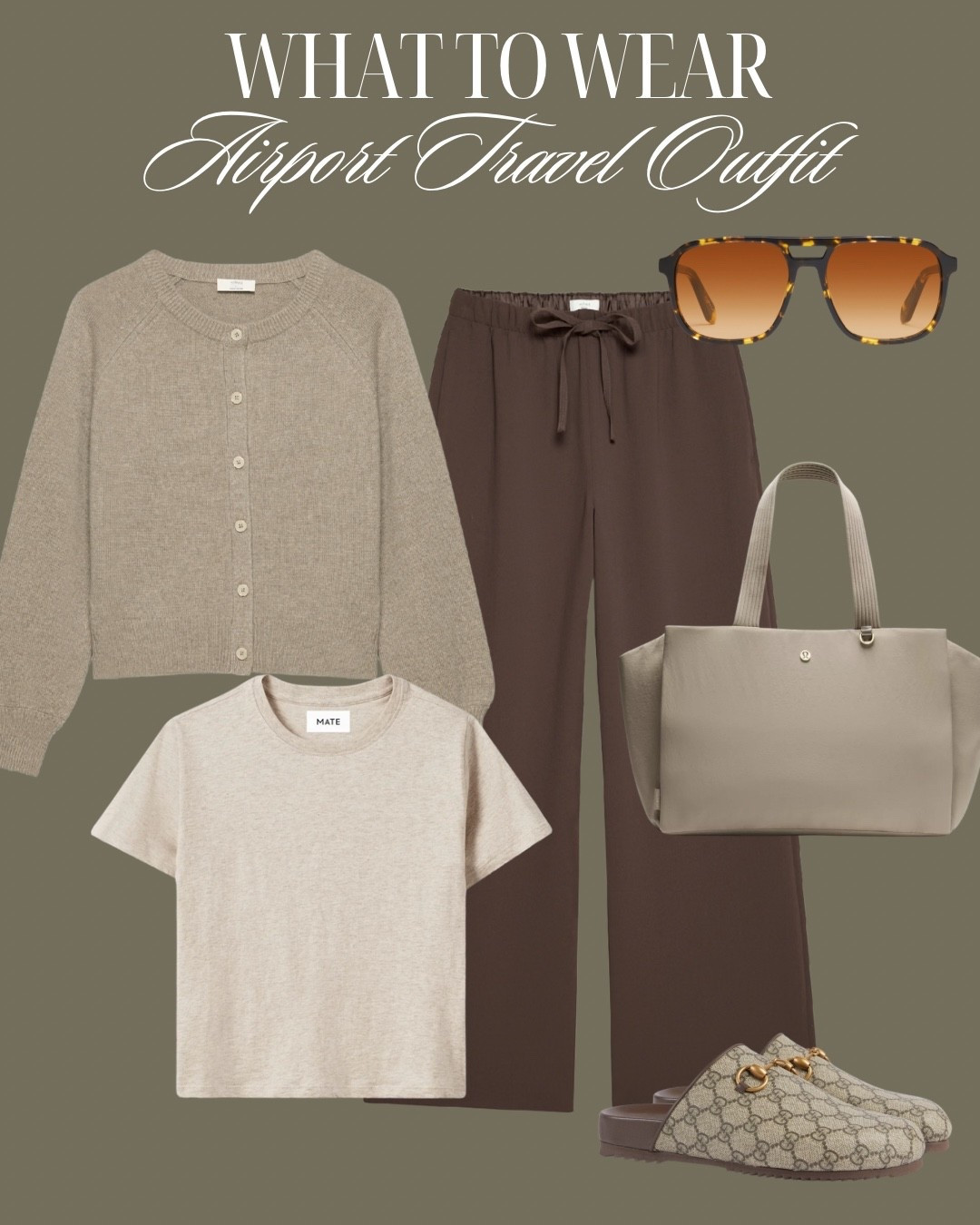 Airport Travel Outfit