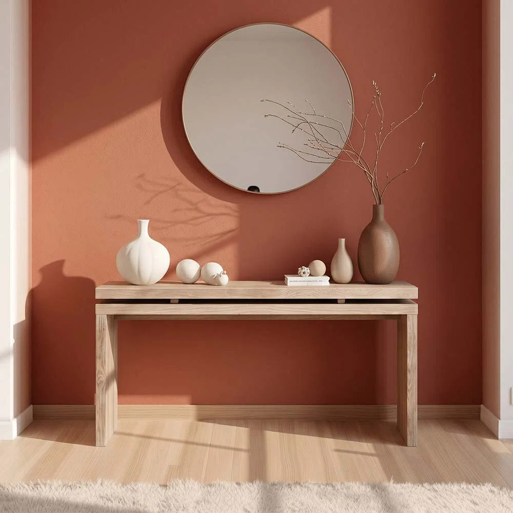 Ophelia & Co. 60" Farmhouse Console Table \u2013 Solid Wood & MDF Entryway Table | Wayfair | Wayfair North America