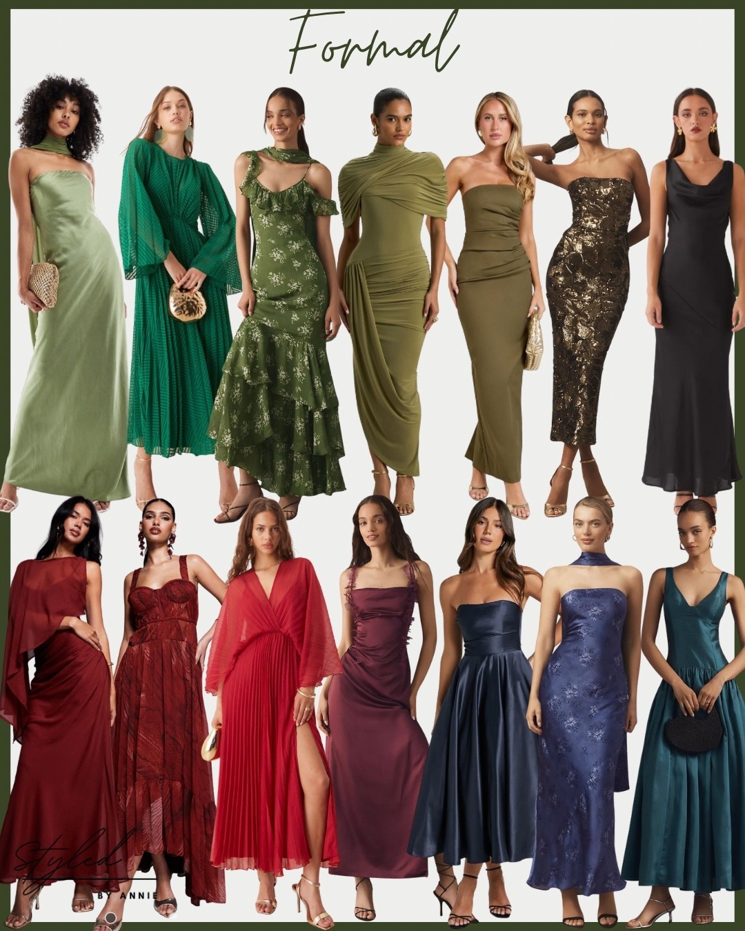 Fall Wedding Guest: Formal 

Shop these gorgeous gowns to attend your next fall wedding!! Perfect for any formal dress code🖤

#wedding #gown #formal #fall #falldress #fallgown #fallwedding #weddingguest #semiformal

#LTKParties #LTKWedding #LTKStyleTip