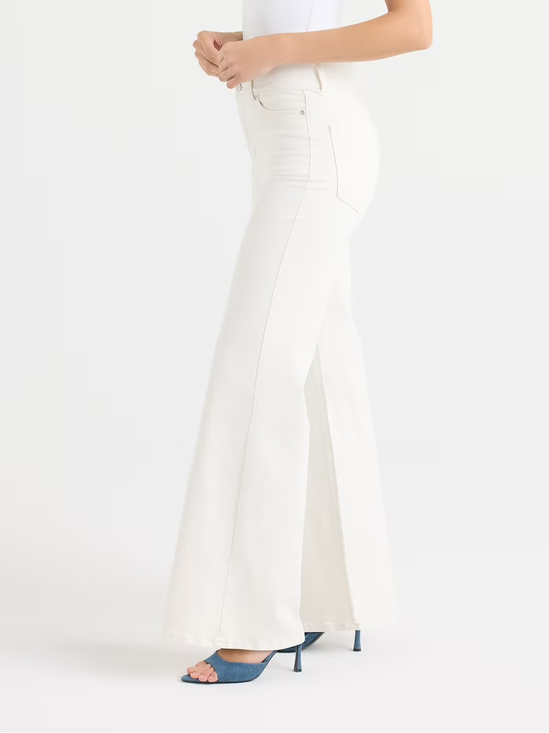 Sofia by Sofia Vergara Women's and Women's Plus Margot Wide Leg High Rise Jeans, 30.5" and 32.5" ... | Walmart (US)