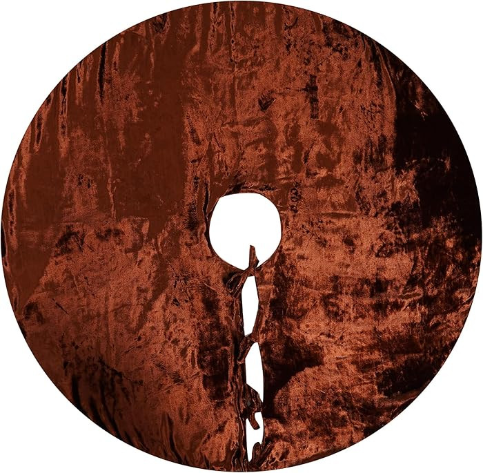 Sophia-Art Christmas Tree Skirt, Luxury Velvet Plush Skirt, Xmas Decoration Holiday Party Décor,... | Amazon (US)