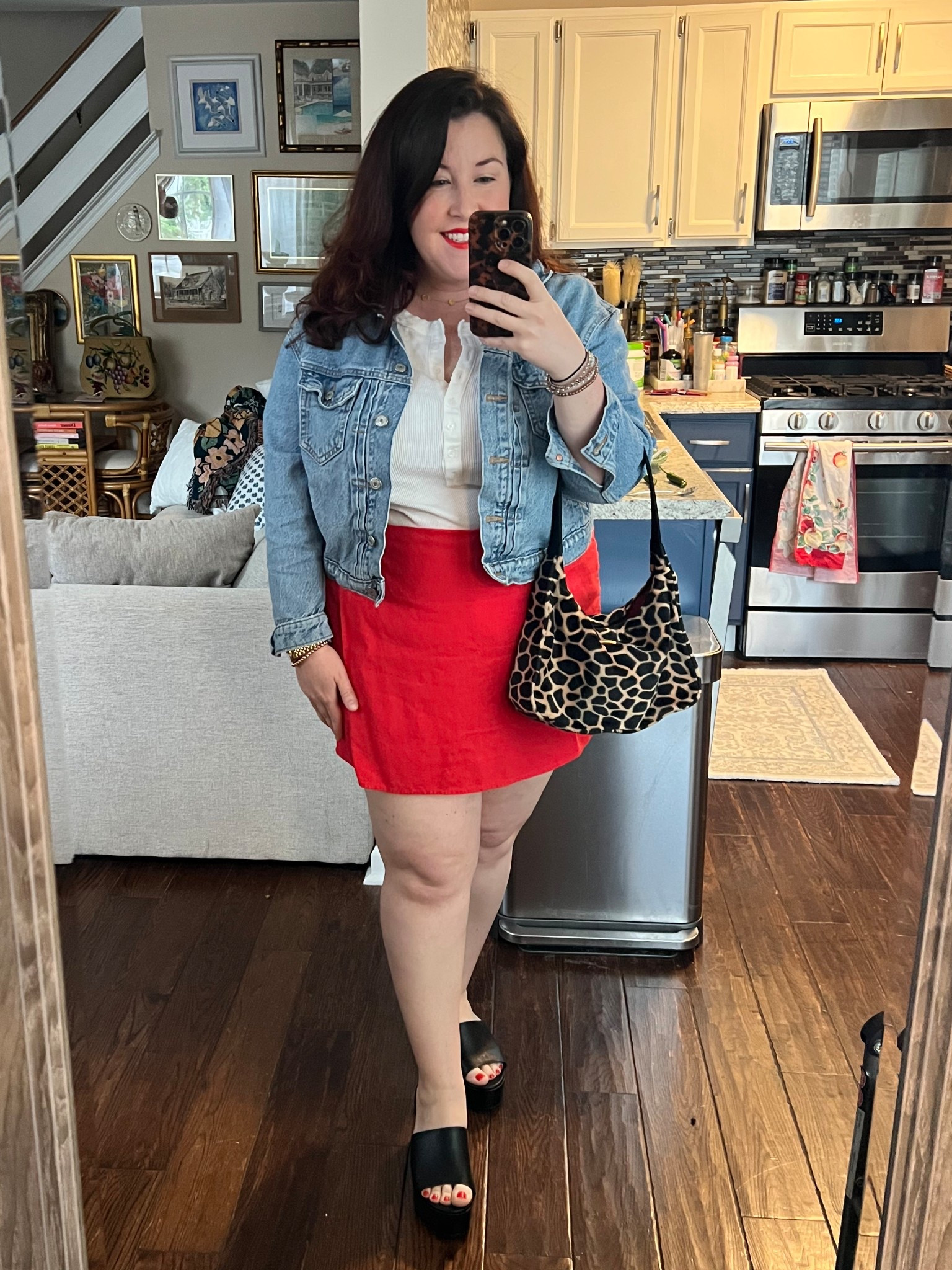 This Old Navy skort is on sale for $12!! So many cute colors. My bag is thrifted for $2 & my shoes are from Poshmark but they’re gems, aren’t they?! 

#LTKPlusSize #LTKSaleAlert #LTKSummerEdit
