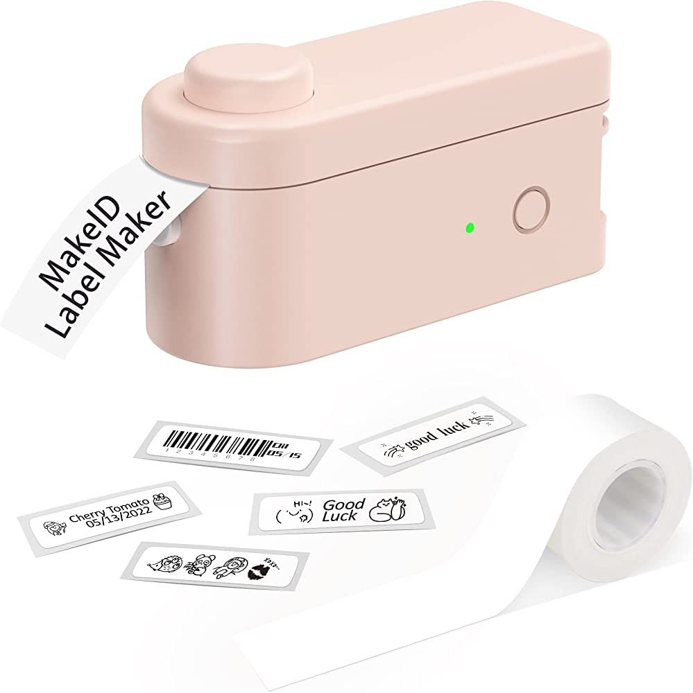 Makeid Label Maker Machine with Tape, Bluetooth Multifunction Thermal Label Printer Available for... | Amazon (US)