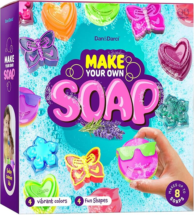 Dan&Darci Soap Making Kit for Kids - Crafts Science Toys - Birthday Gifts for Girls and Boys Age ... | Amazon (US)