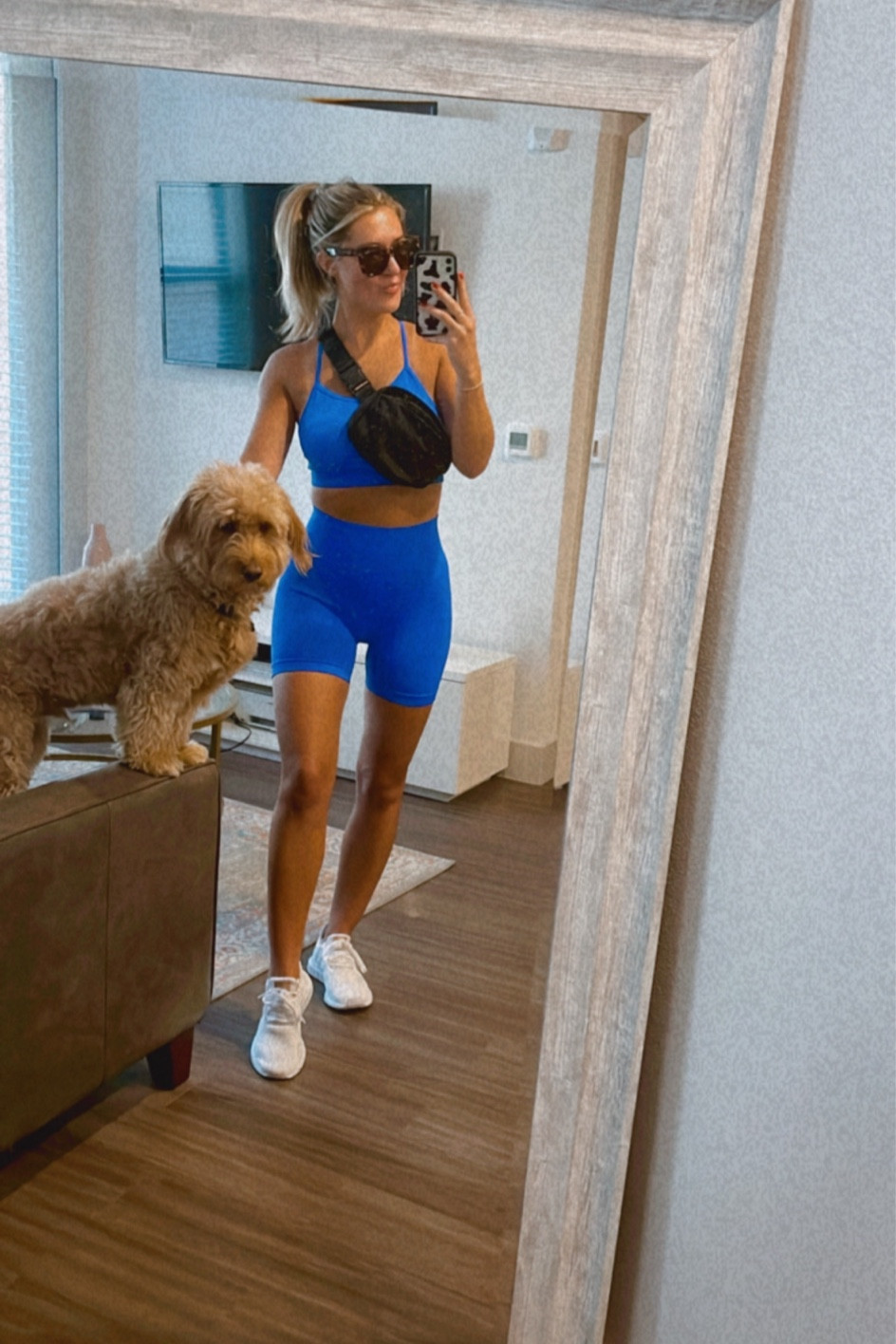 Perfect workout set for walks in the hot weather!🏃‍♀️ #workoutset #workoutoutfit #fitnessinspo #bikershorts #walkingoutfit #hotgirlwalk #fitness #workoutstyle #beltbag #chic #style

#LTKfitness #LTKsalealert #LTKfindsunder50