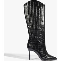 Maryana Crocodile-Embossed Leather Boot | Schutz (US)