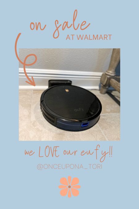 We LOVE having our Eufy vacuum work around the house. The robo-vacuum is on sale right now at Walmart. Check it out! 

#Eufy #EufyVacuum #RoboVacuum

#LTKSale #LTKhome #LTKfamily