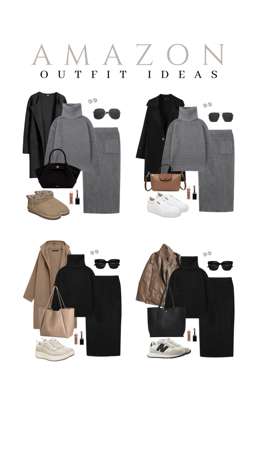 Get ready for the season with this cozy Amazon sweater set! Available in different colors, here are five easy ways to style it for any occasion!
cozy sweater set, seasonal style, amazon finds, versatile outfit, easy styling, sweater weather, winter wardrobe, must-have looks, color options, comfy chic

#LTKU #LTKStyleTip #LTKSeasonal