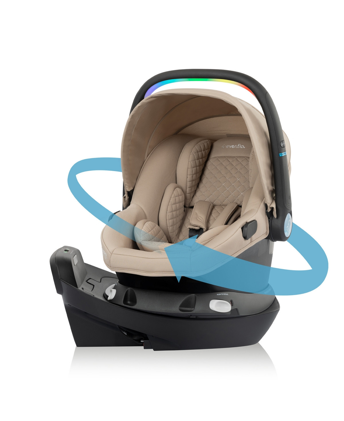 Evenflo Baby Revolve 180 LiteMax Nxt Car Seat - Tan | Macy's