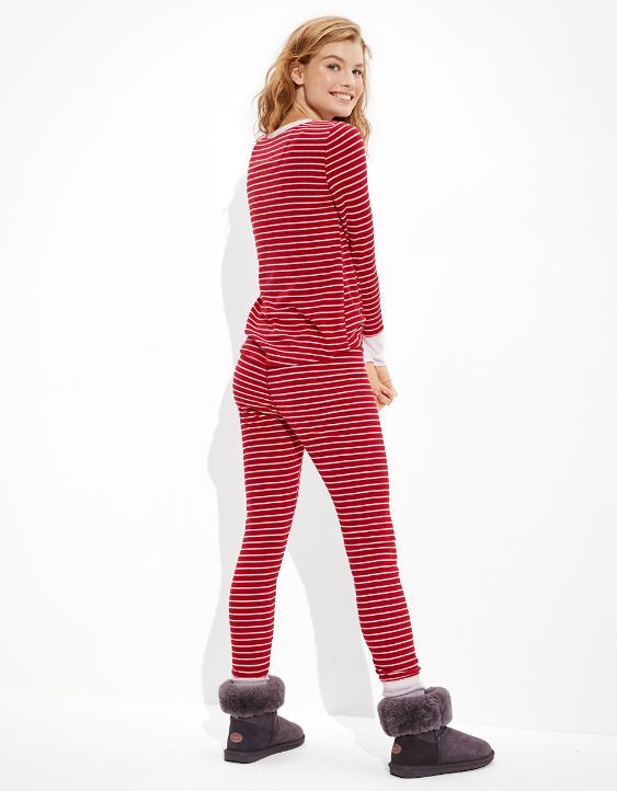 AE Striped Thermal PJ Set | American Eagle Outfitters (US & CA)