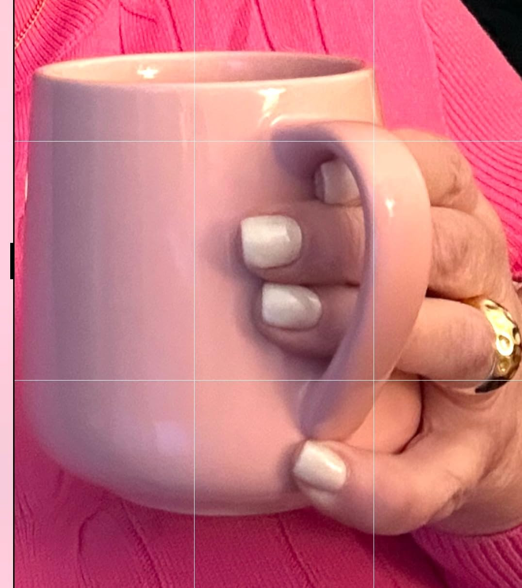 Bosmarlin Large Glossy Ceramic Coffee Mug, Tea Cup for Office and Home, 18 oz, Suitable for Dishw... | Amazon (US)