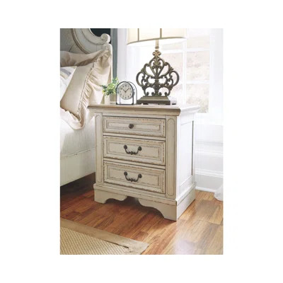 3 Drawer Nightstand | Wayfair North America